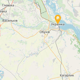 Украинка, апартаменты возле пляжа на карті